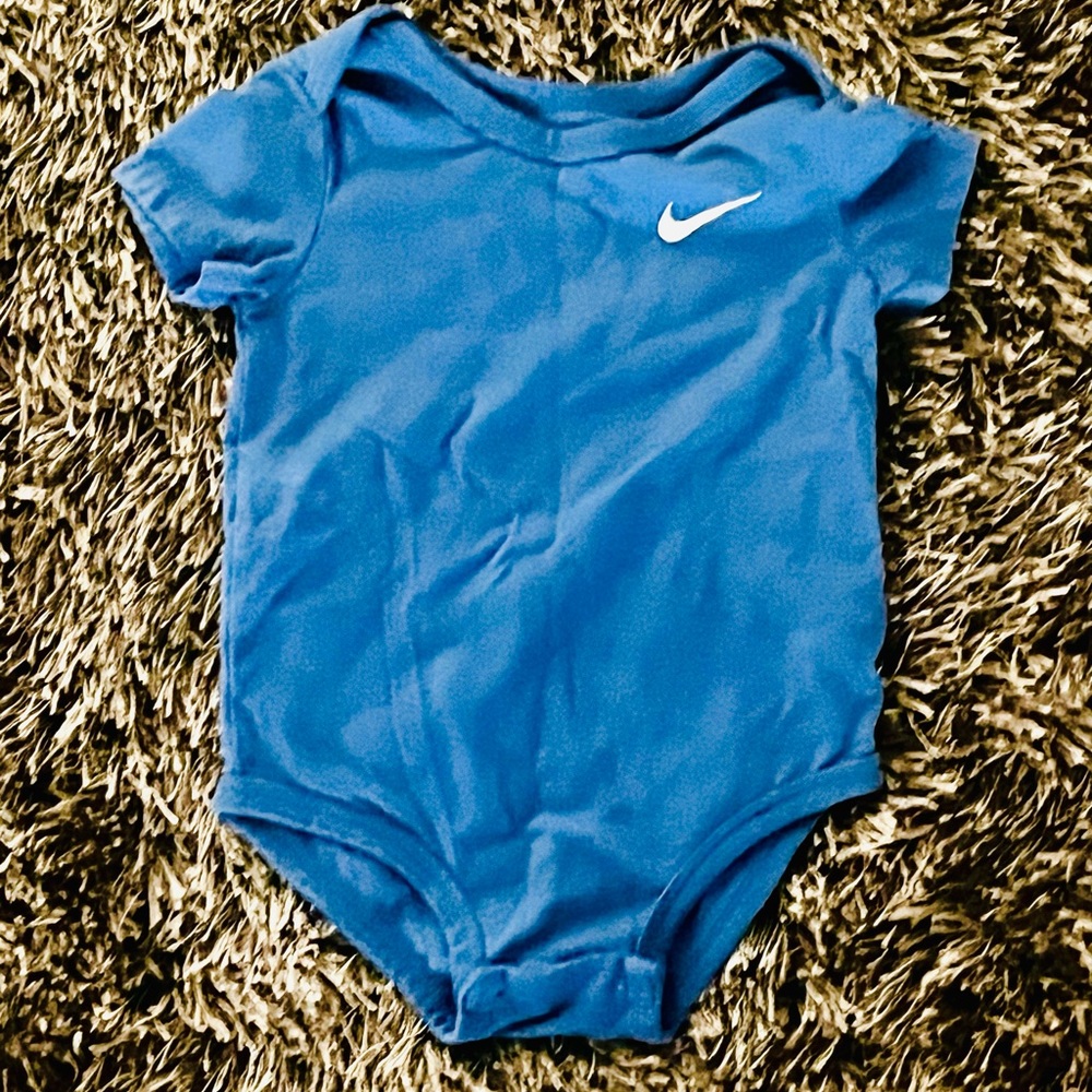 18 month Blue Nike onesie